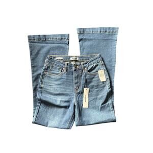 VIGOSS, SIZE 28, HIGH RISE, BLUE JEANS, DARK WASH